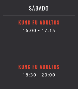 Horarios Santa Clara